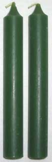 (image for) Dark Green Chime Candle 20pk