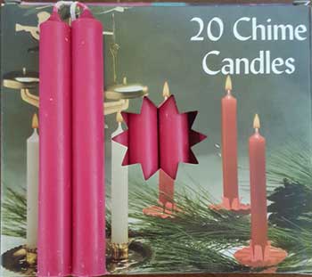 (image for) Pomegranate Chime candle 20pk
