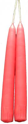 (image for) 7" Mauve taper pair