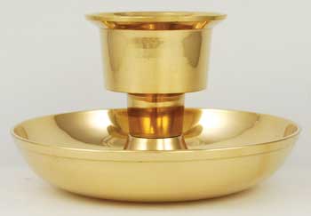 (image for) Brass Taper & Pillar holder