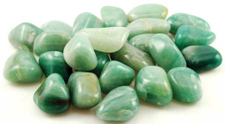 (image for) 1 Lb Green Adventurine tumbled