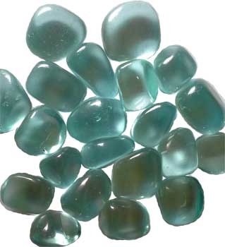 1 lb Obsidian, Blue tumbled stones (image for) 1 lb Obsidian, Blue tumbled stones