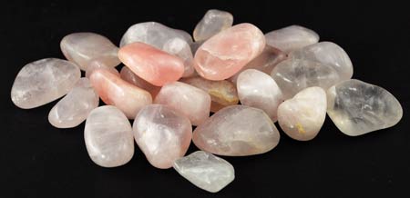 (image for) 1 Lb Rose Quartz tumbled