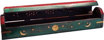 (image for) 12" multi color Sun & Moon burner