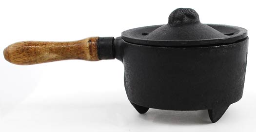 Burner w/ Wood Handle (image for) Burner w/ Wood Handle