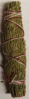 (image for) Cedar smudge stick 5"