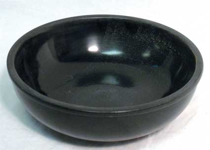 (image for) Black Stone Scrying Bowl 6"