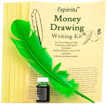 Money Drawing writing kit (image for) Money Drawing writing kit