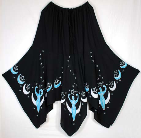 (image for) Moon Goddess Long Skirt black